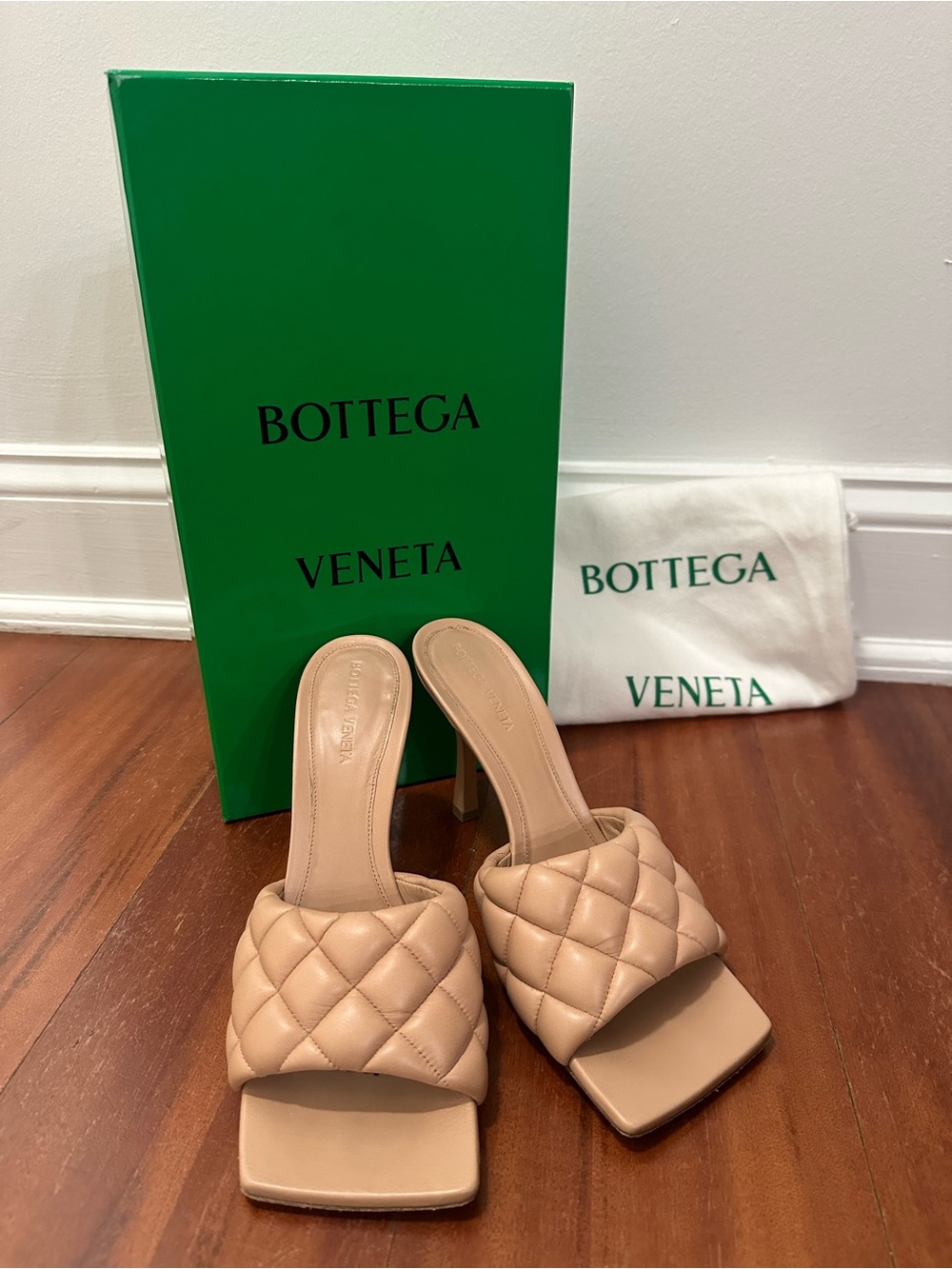 Bottega Veneta Quilted Leather Shoes